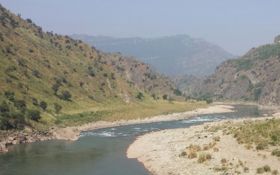 Winding river